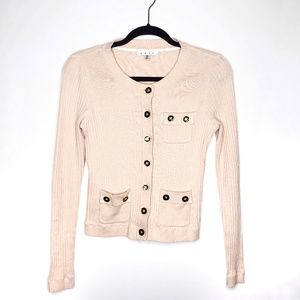 CAbi Nude/Pink Cardigan Sz XS